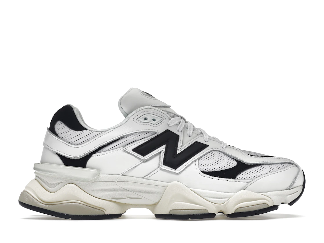 Vue 1 de New Balance 9060 White Black