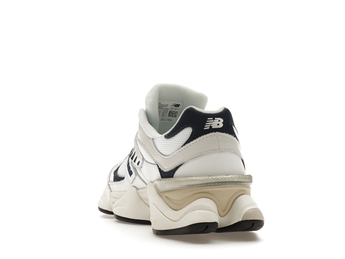 Vue 26 de New Balance 9060 White Navy