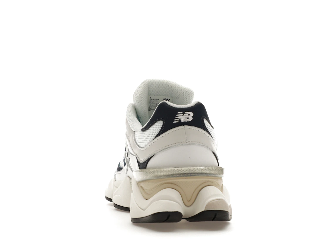 Vue 27 de New Balance 9060 White Navy