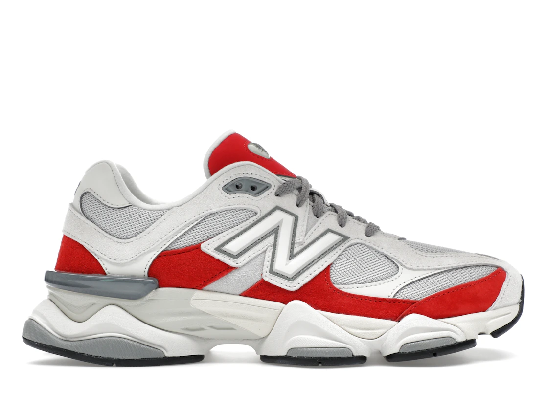 Vue 1 de New Balance 9060 White Red