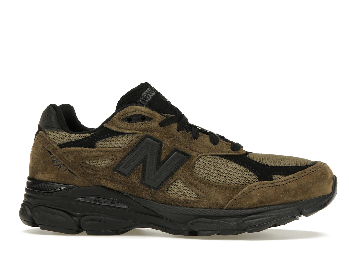 Vue 2 de New Balance 990v3 MiUSA JJJJound Brown Black