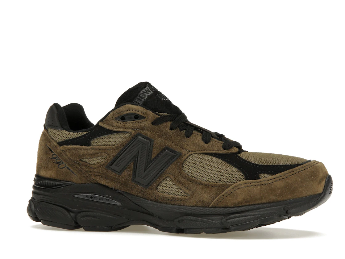 Vue 3 de New Balance 990v3 MiUSA JJJJound Brown Black