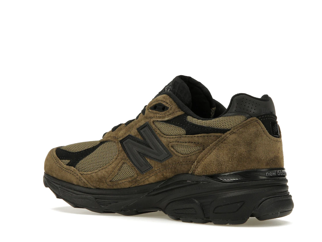 Vue 23 de New Balance 990v3 MiUSA JJJJound Brown Black