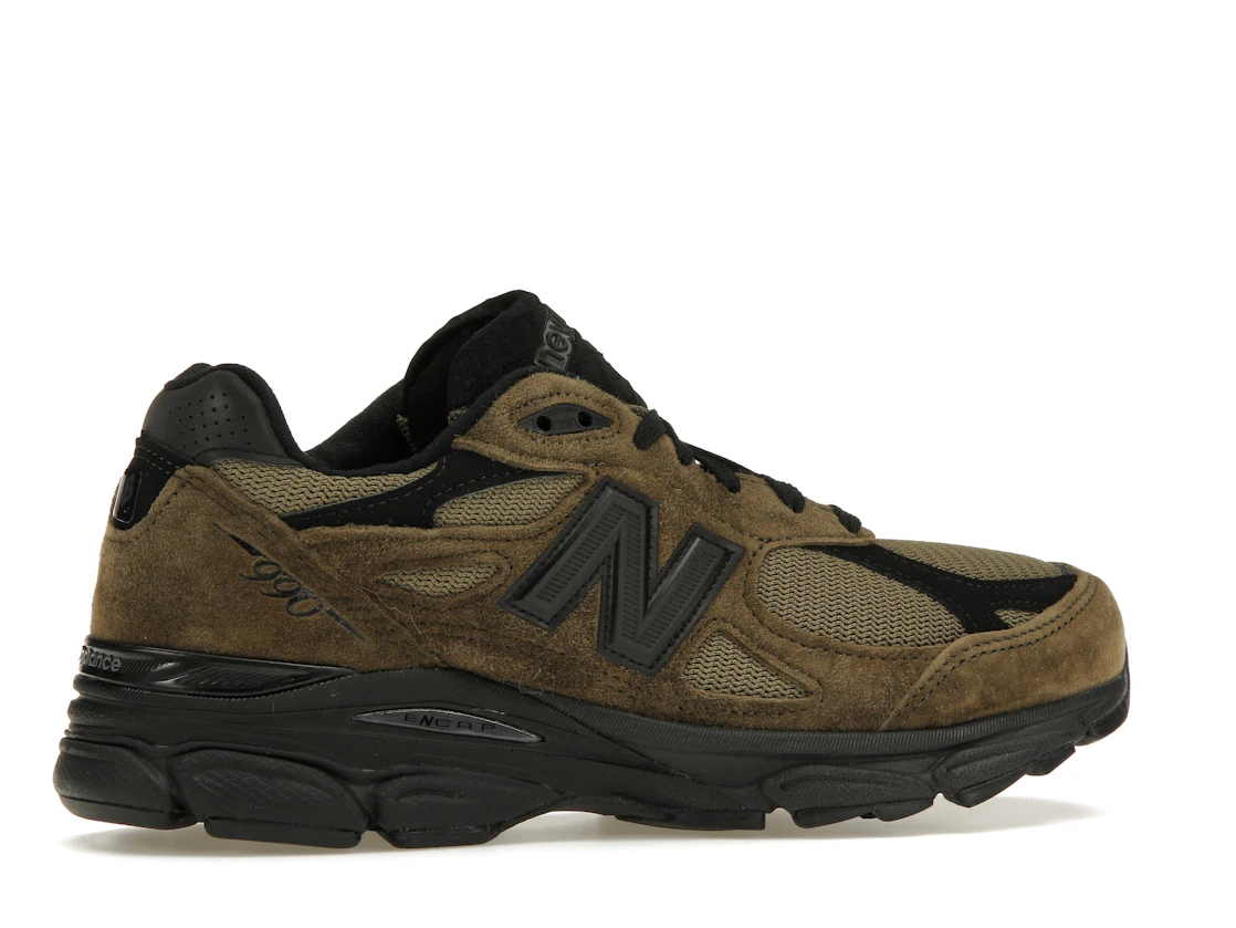Vue 35 de New Balance 990v3 MiUSA JJJJound Brown Black