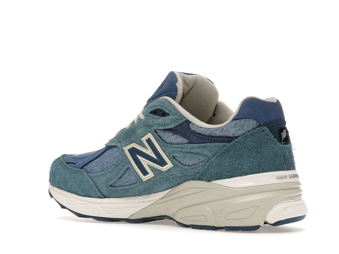 Vue 23 de New Balance 990v3 MiUSA Levi's Denim
