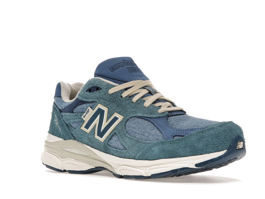 Vue 5 de New Balance 990v3 MiUSA Levi's Denim