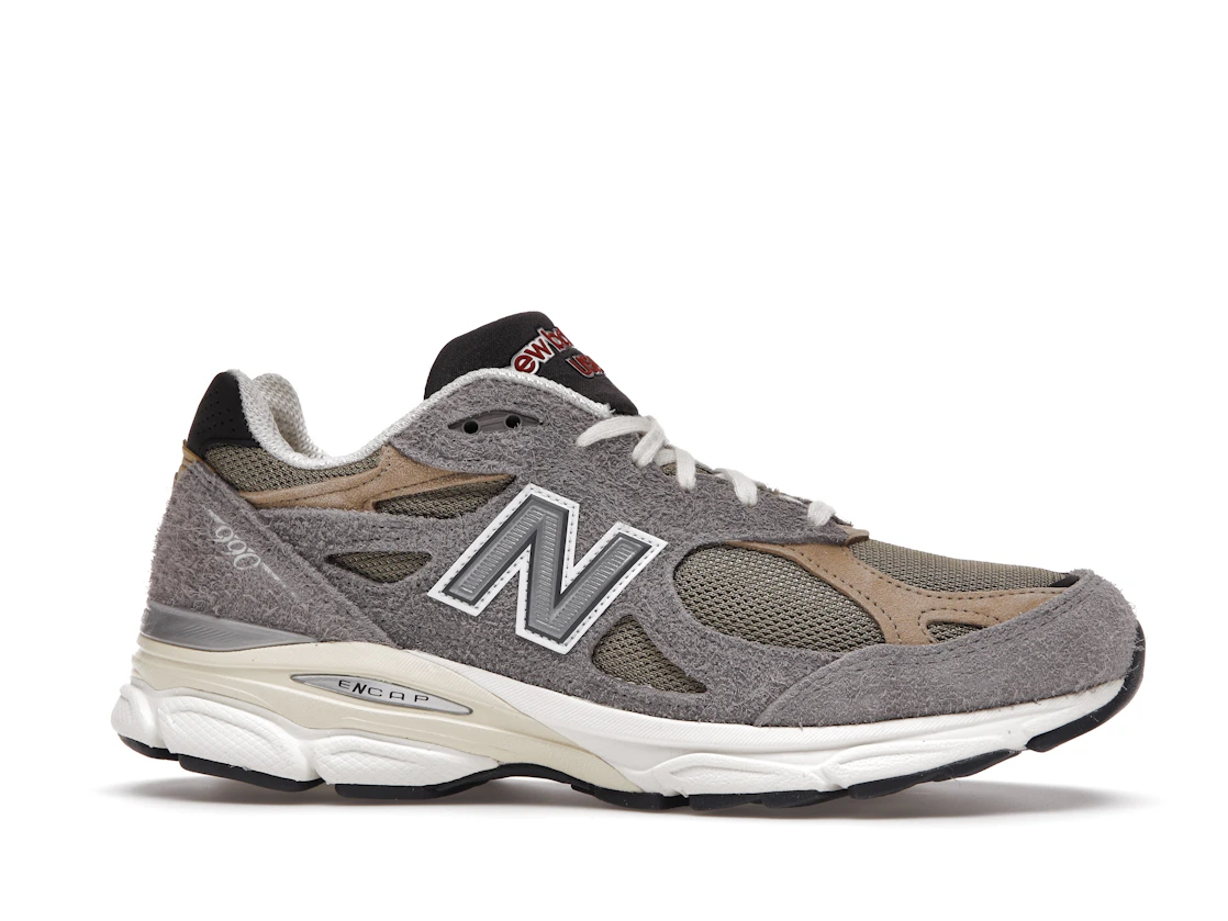 Vue 2 de New Balance 990v3 MiUSA Teddy Santis Marblehead Incense