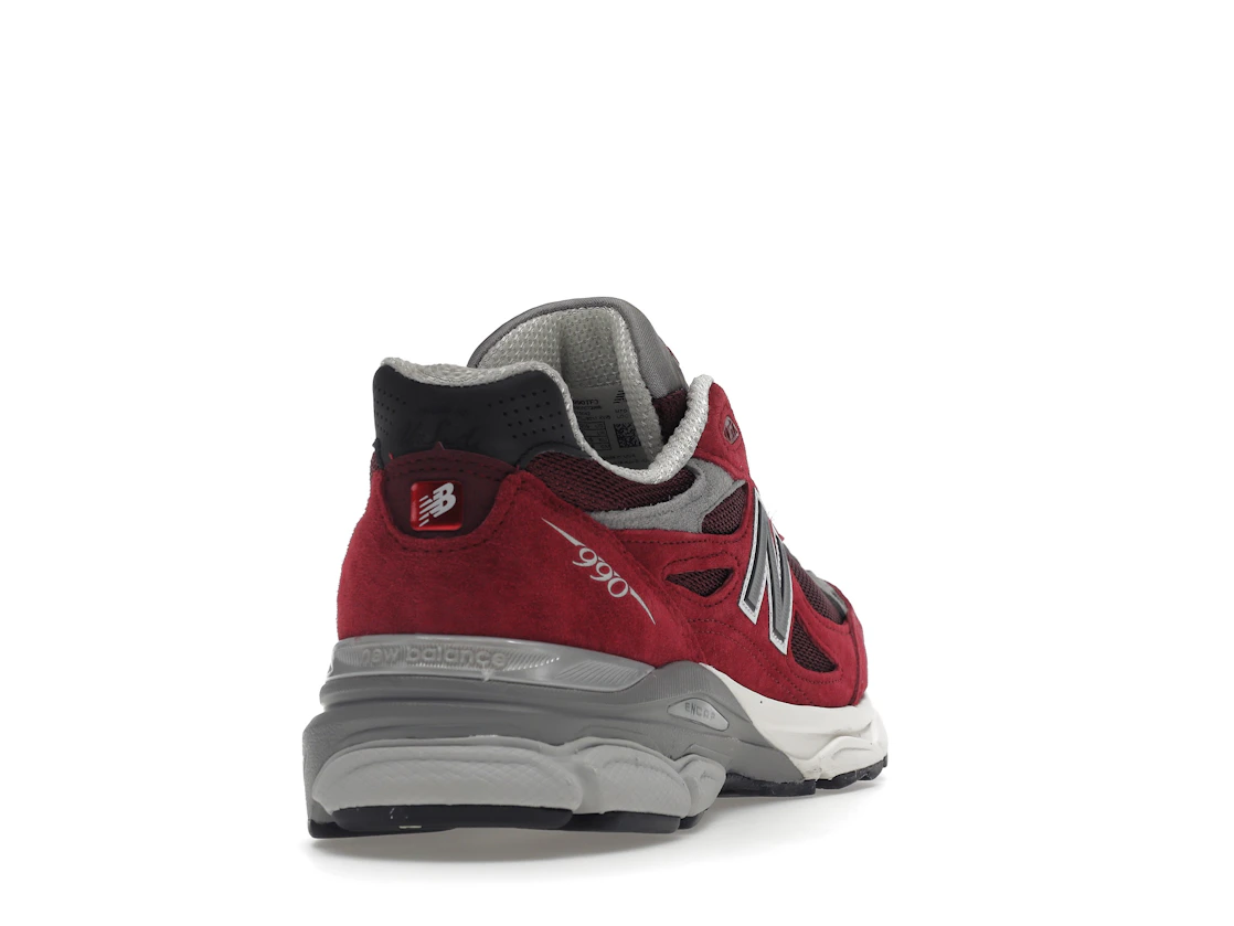 Vue 30 de New Balance 990v3 MiUSA Teddy Santis Scarlet