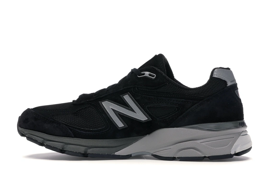 Vue 20 de New Balance 990v4 Kith Black