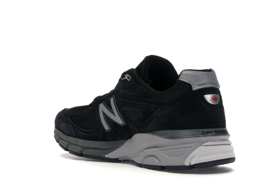 Vue 24 de New Balance 990v4 Kith Black