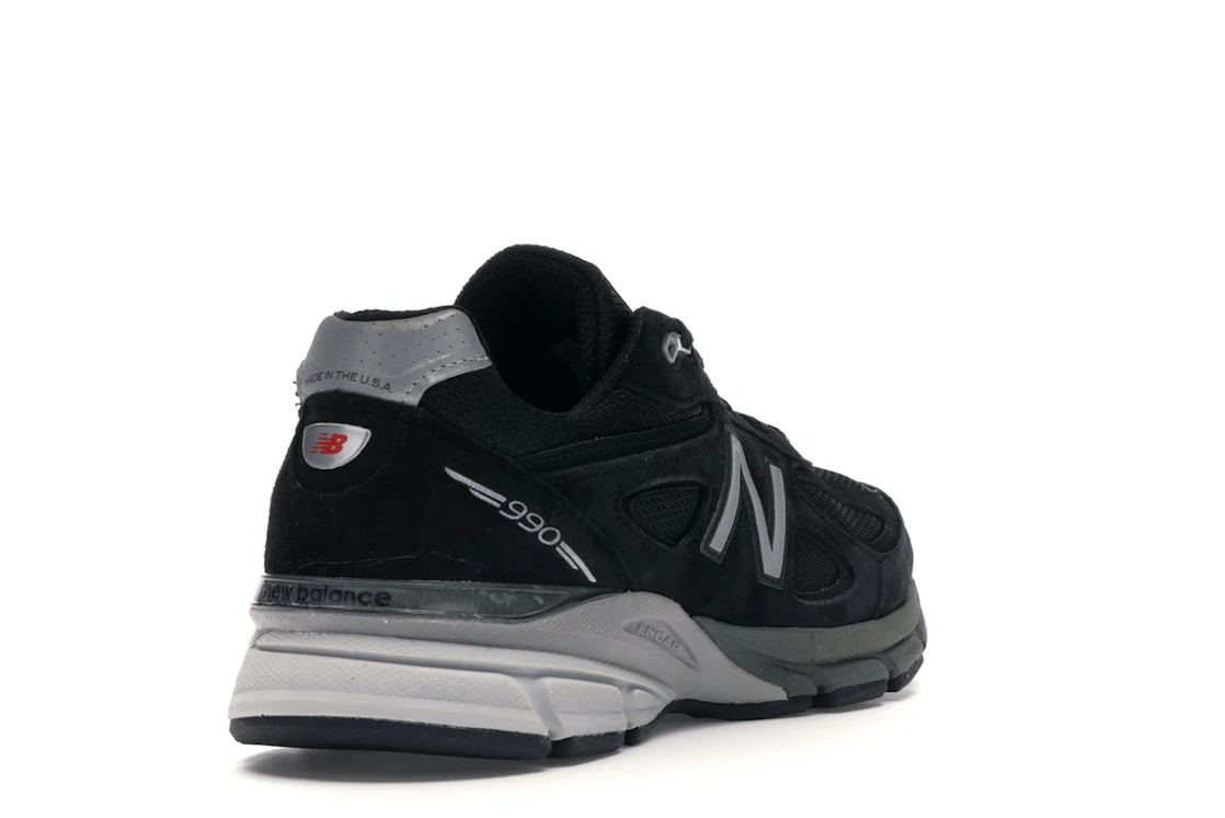 Vue 31 de New Balance 990v4 Kith Black