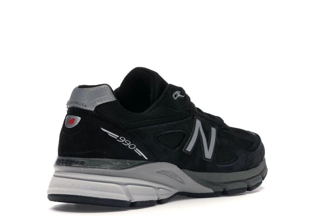 Vue 32 de New Balance 990v4 Kith Black