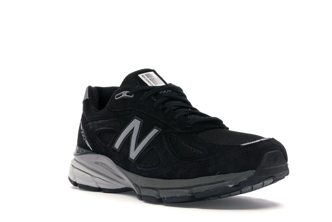Vue 6 de New Balance 990v4 Kith Black