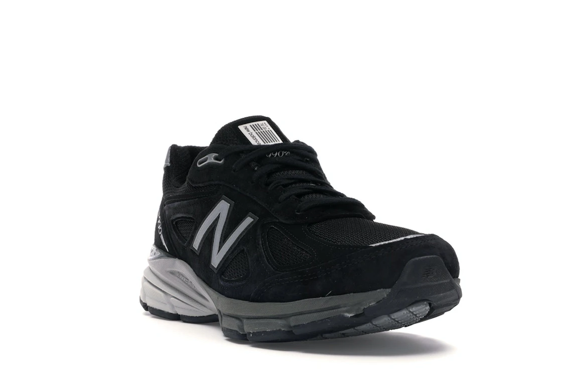 Vue 7 de New Balance 990v4 Kith Black