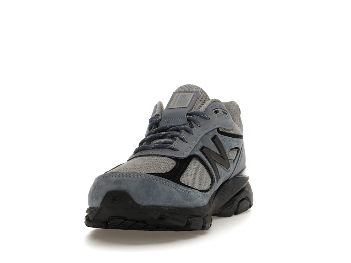 Vue 12 de New Balance 990v4 MiUSA Teddy Santis Arctic Grey Black