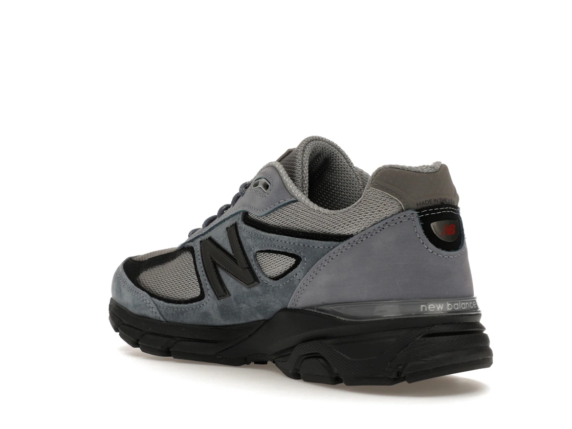 Vue 24 de New Balance 990v4 MiUSA Teddy Santis Arctic Grey Black