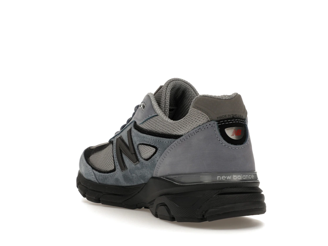 Vue 25 de New Balance 990v4 MiUSA Teddy Santis Arctic Grey Black