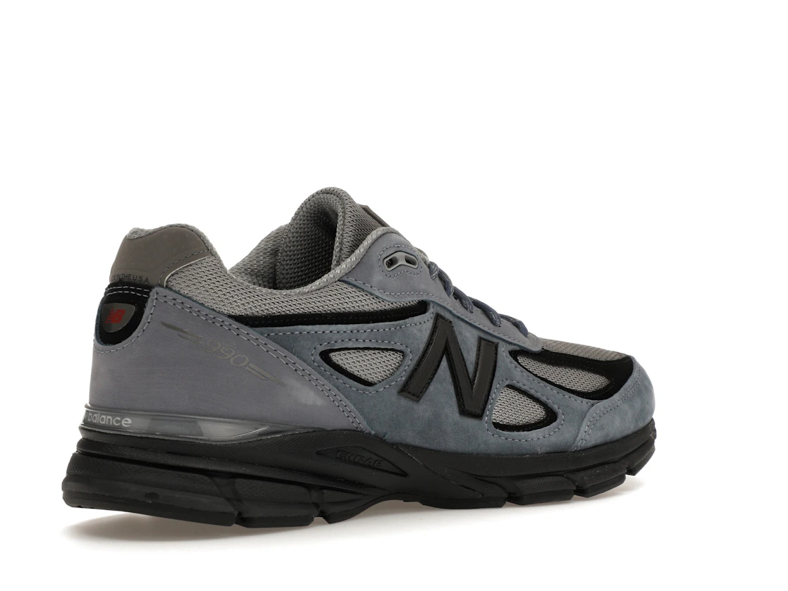 Vue 33 de New Balance 990v4 MiUSA Teddy Santis Arctic Grey Black