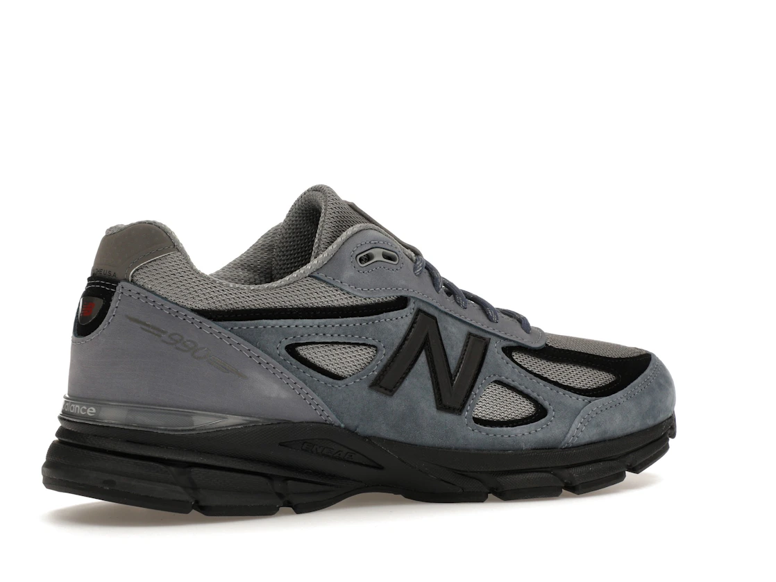 Vue 34 de New Balance 990v4 MiUSA Teddy Santis Arctic Grey Black