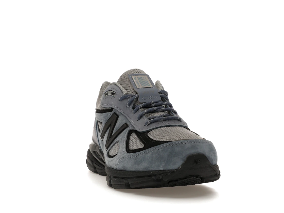 Vue 8 de New Balance 990v4 MiUSA Teddy Santis Arctic Grey Black