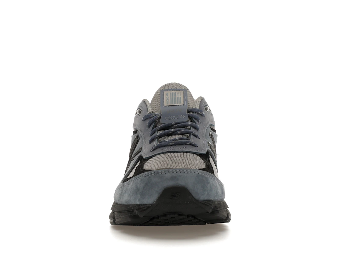 Vue 10 de New Balance 990v4 MiUSA Teddy Santis Arctic Grey Black