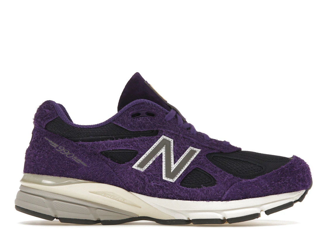 Vue 1 de New Balance 990v4 MiUSA Teddy Santis Plum Purple