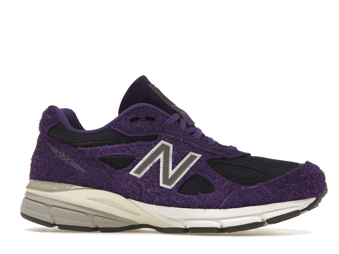 Vue 2 de New Balance 990v4 MiUSA Teddy Santis Plum Purple