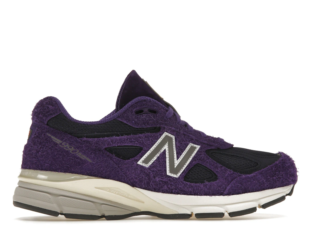 Vue 36 de New Balance 990v4 MiUSA Teddy Santis Plum Purple