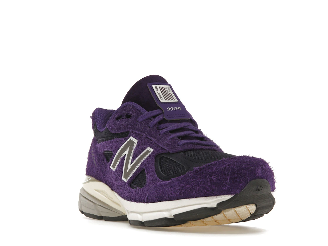 Vue 7 de New Balance 990v4 MiUSA Teddy Santis Plum Purple