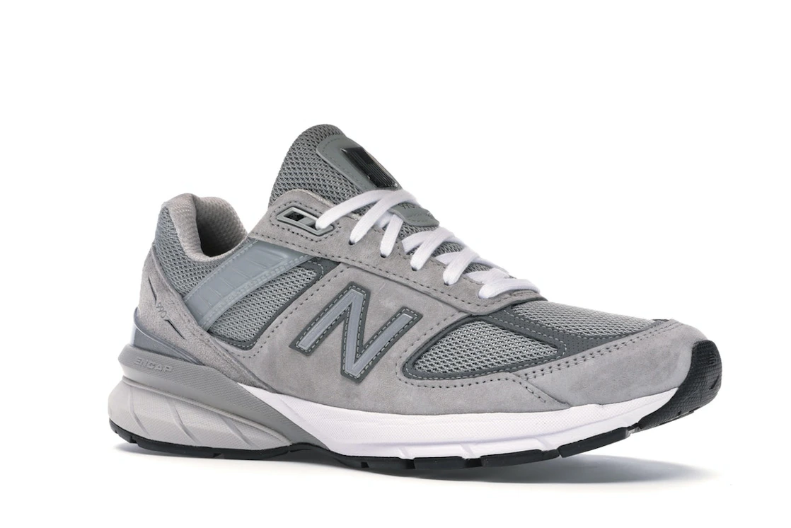 Vue 4 de New Balance 990v5 Grey