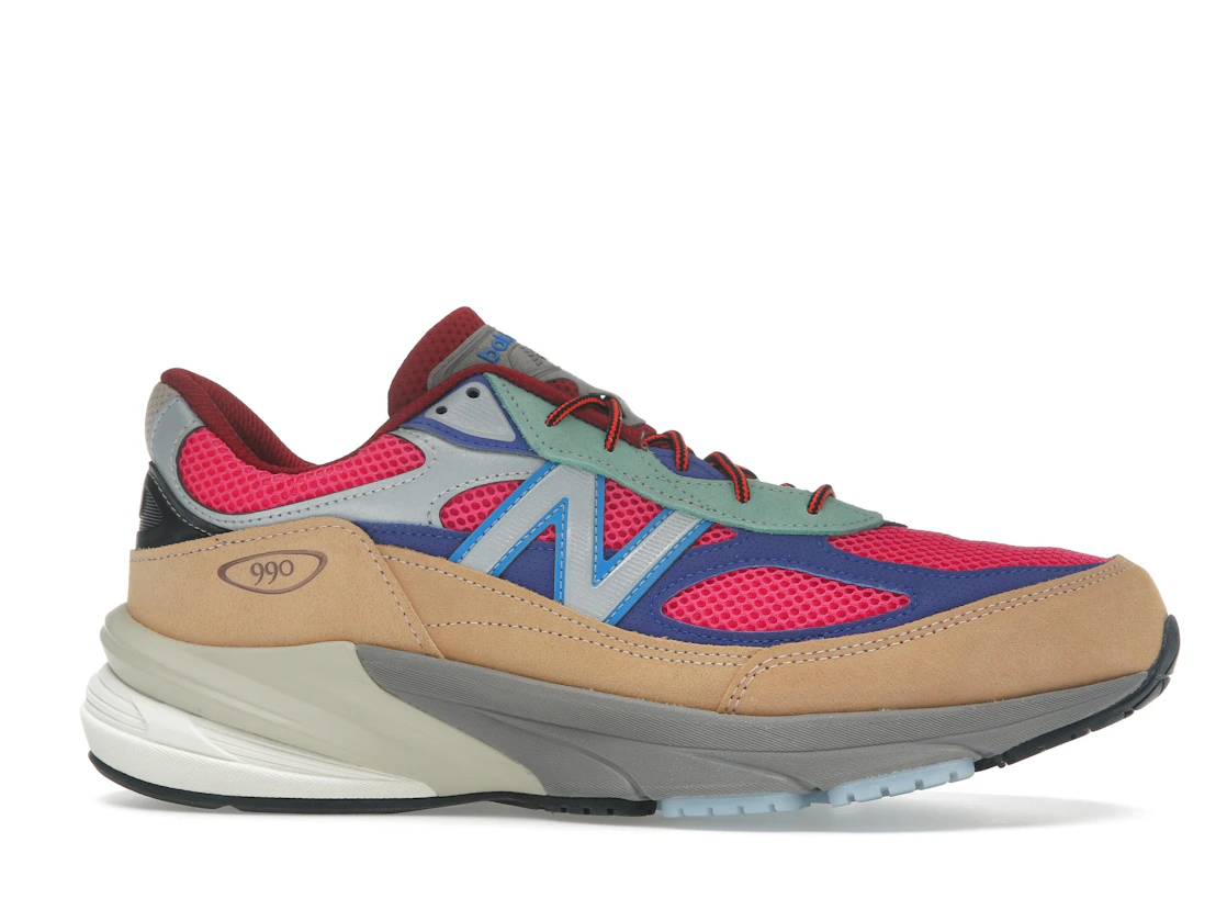 Vue 2 de New Balance 990v6 MiUSA Action Bronson Ainôzama