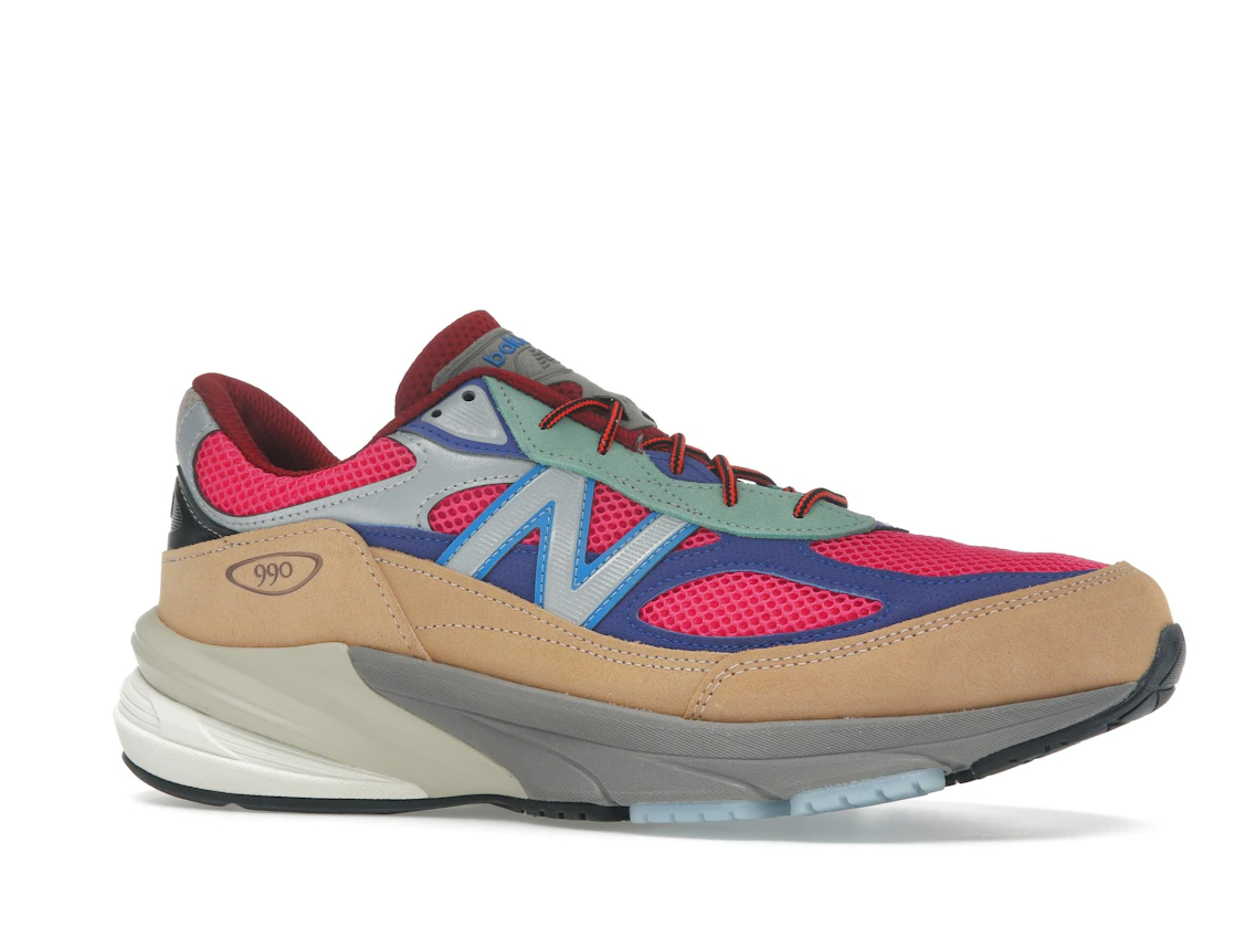 Vue 3 de New Balance 990v6 MiUSA Action Bronson Ainôzama