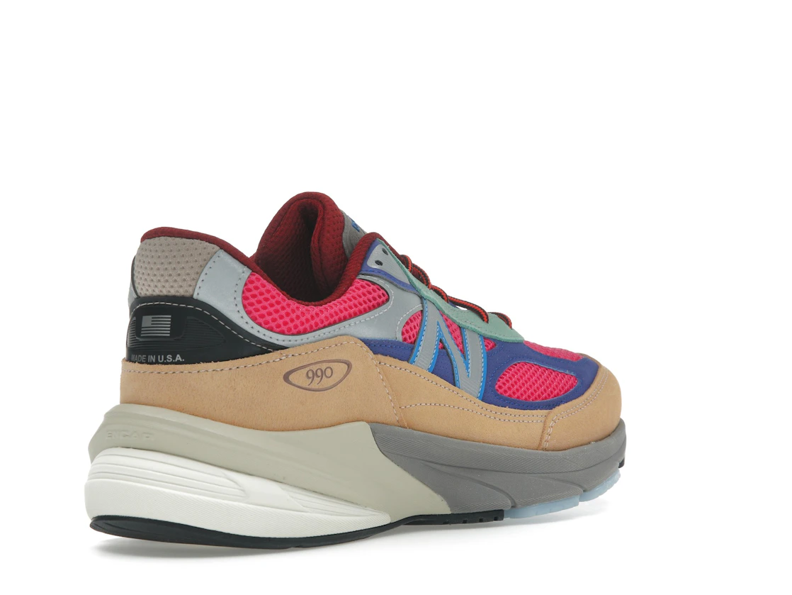 Vue 32 de New Balance 990v6 MiUSA Action Bronson Ainôzama
