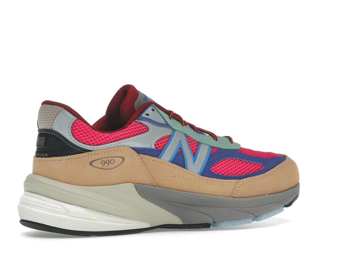 Vue 34 de New Balance 990v6 MiUSA Action Bronson Ainôzama