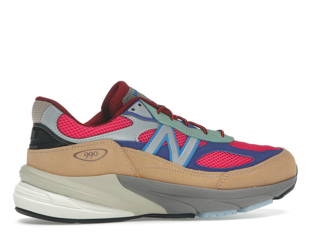 Vue 35 de New Balance 990v6 MiUSA Action Bronson Ainôzama