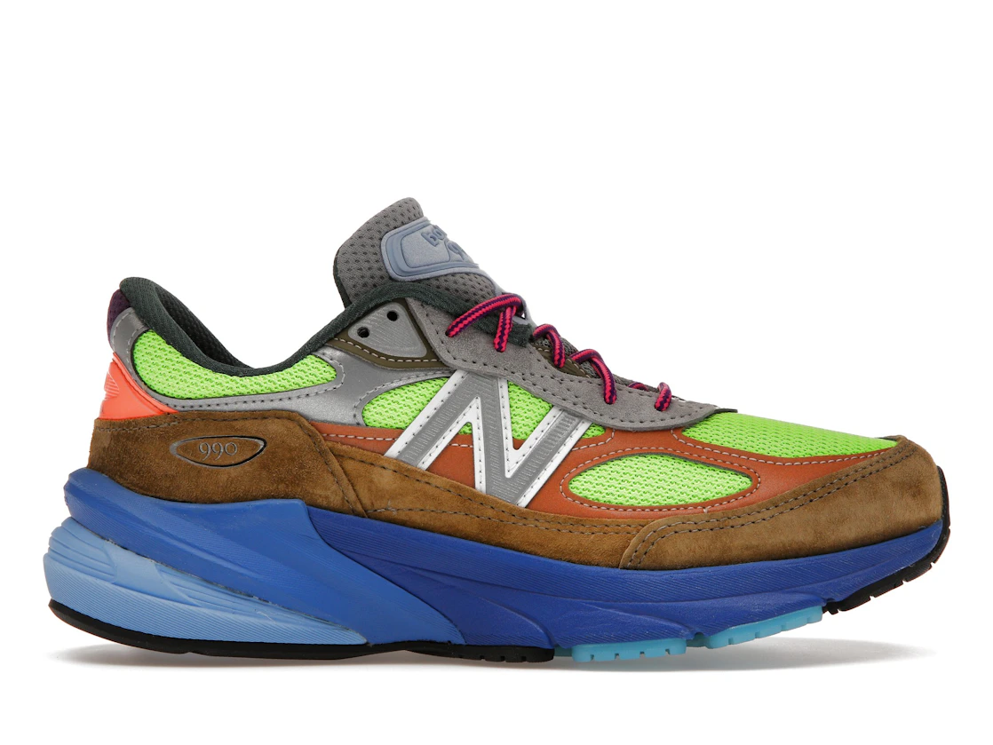 Vue 1 de New Balance 990v6 MiUSA Action Bronson Baklava