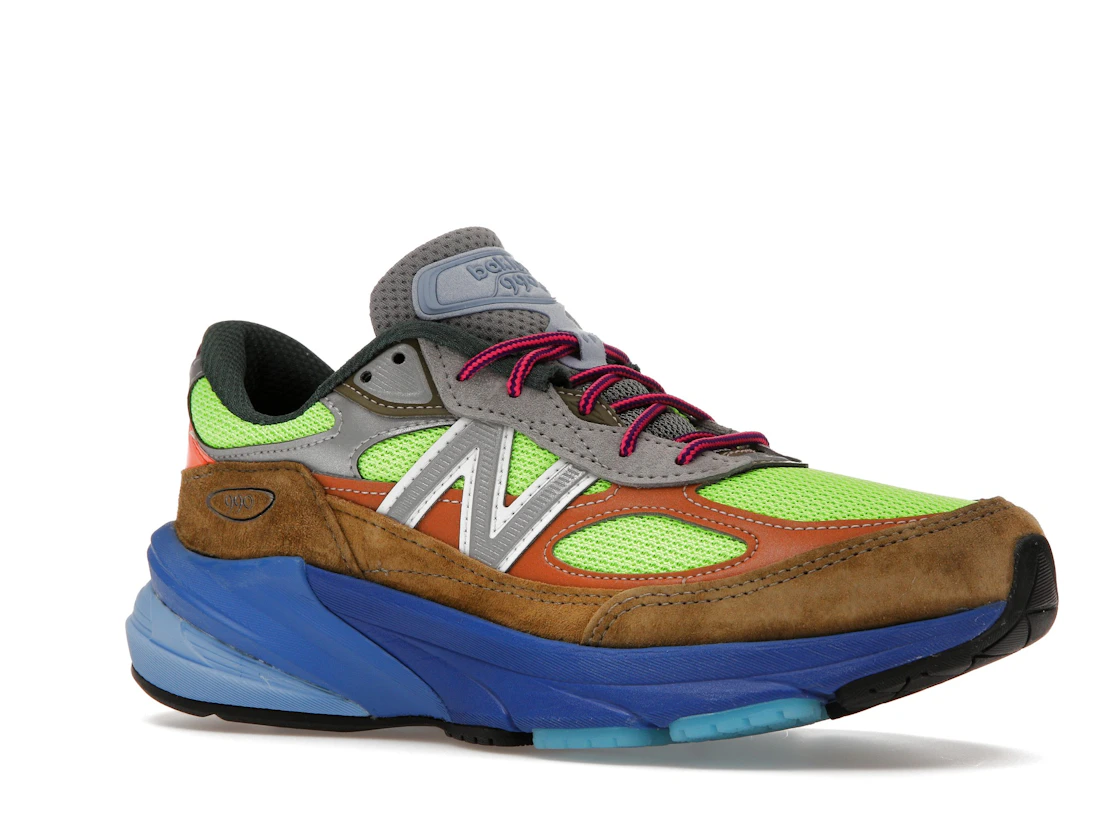 Vue 4 de New Balance 990v6 MiUSA Action Bronson Baklava