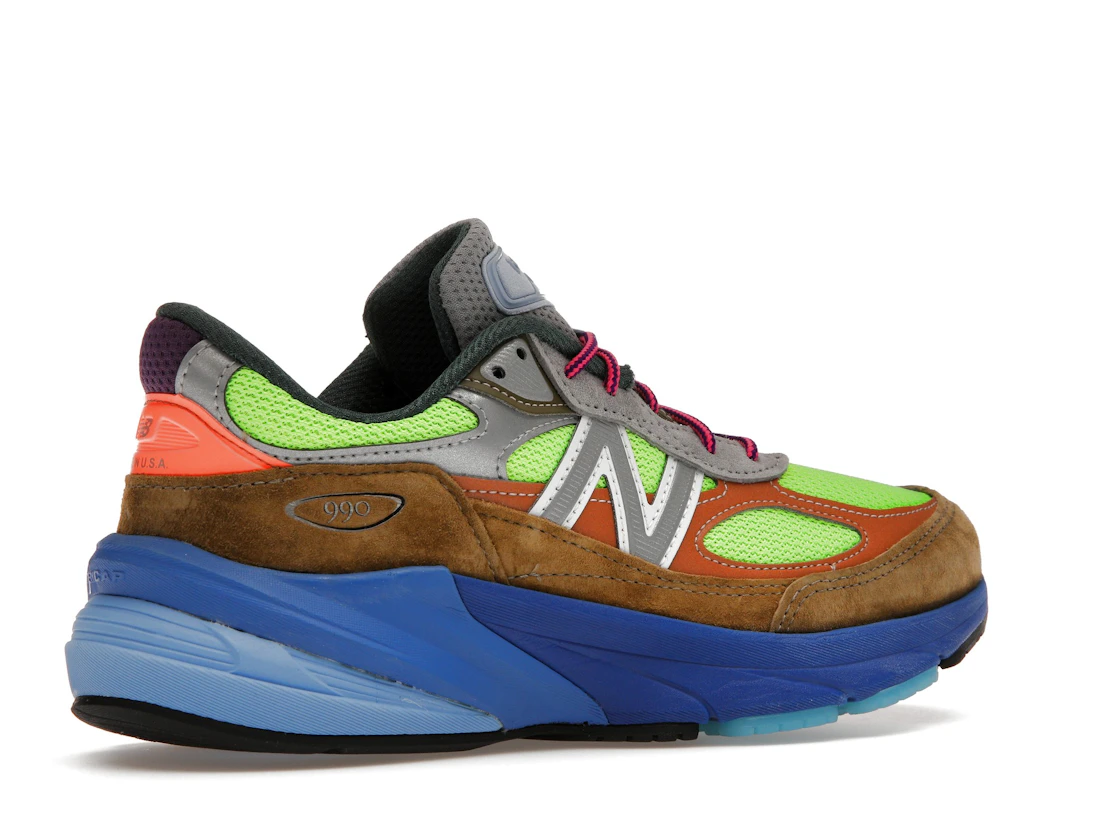 Vue 34 de New Balance 990v6 MiUSA Action Bronson Baklava
