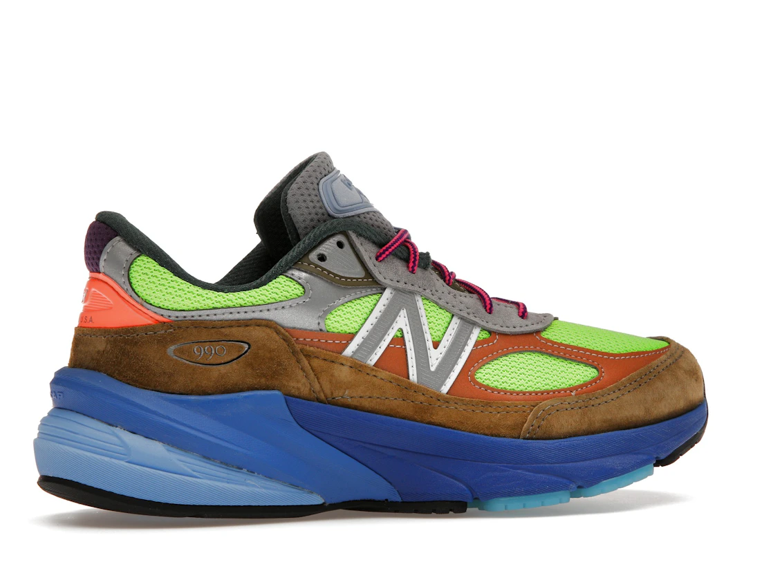 Vue 35 de New Balance 990v6 MiUSA Action Bronson Baklava