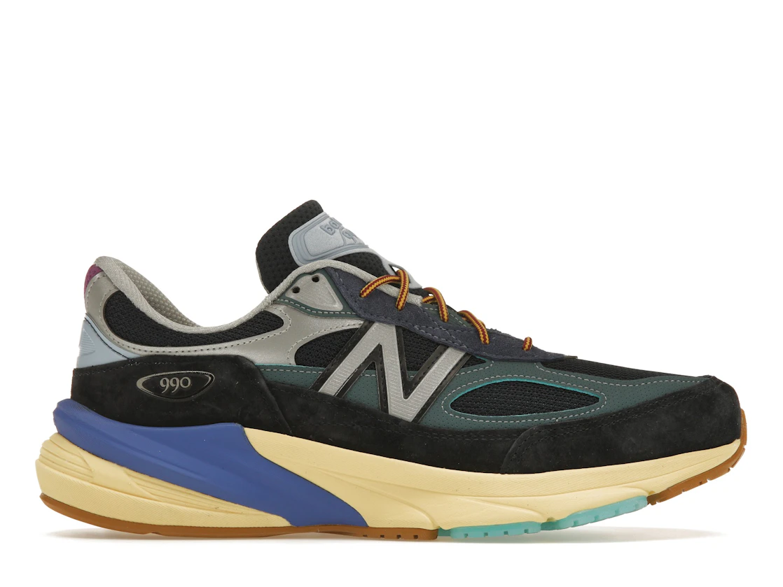 Vue 1 de New Balance 990v6 MiUSA Action Bronson Lapis Lazuli