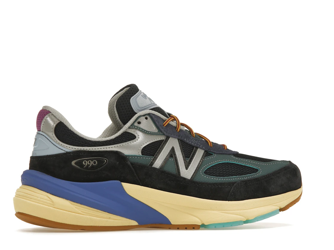 Vue 35 de New Balance 990v6 MiUSA Action Bronson Lapis Lazuli