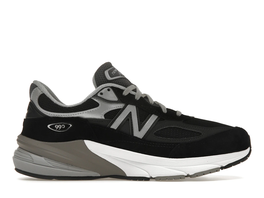 Vue 1 de New Balance 990v6 MiUSA Black Grey White