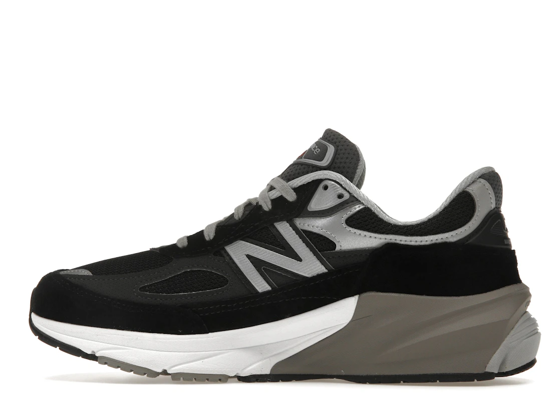 Vue 20 de New Balance 990v6 MiUSA Black Grey White
