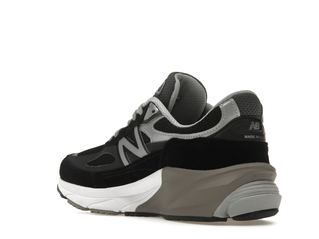 Vue 24 de New Balance 990v6 MiUSA Black Grey White