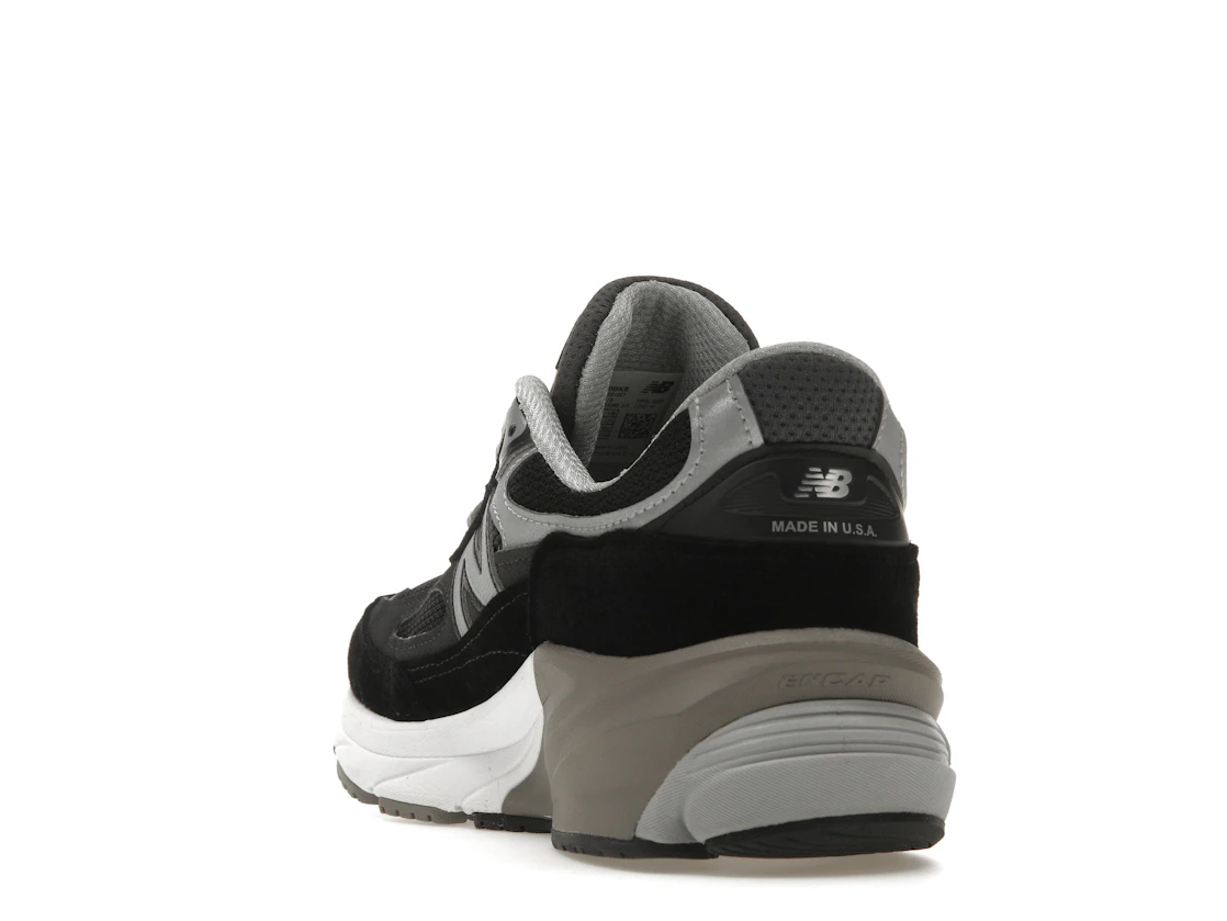 Vue 26 de New Balance 990v6 MiUSA Black Grey White