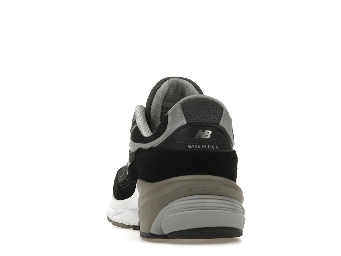 Vue 27 de New Balance 990v6 MiUSA Black Grey White