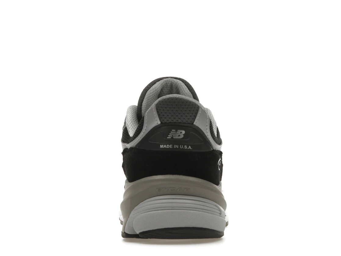 Vue 28 de New Balance 990v6 MiUSA Black Grey White