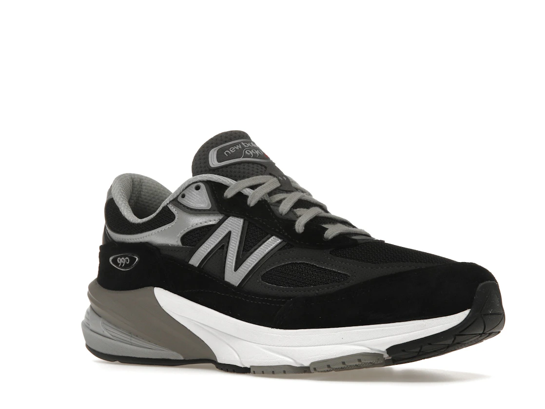 Vue 5 de New Balance 990v6 MiUSA Black Grey White