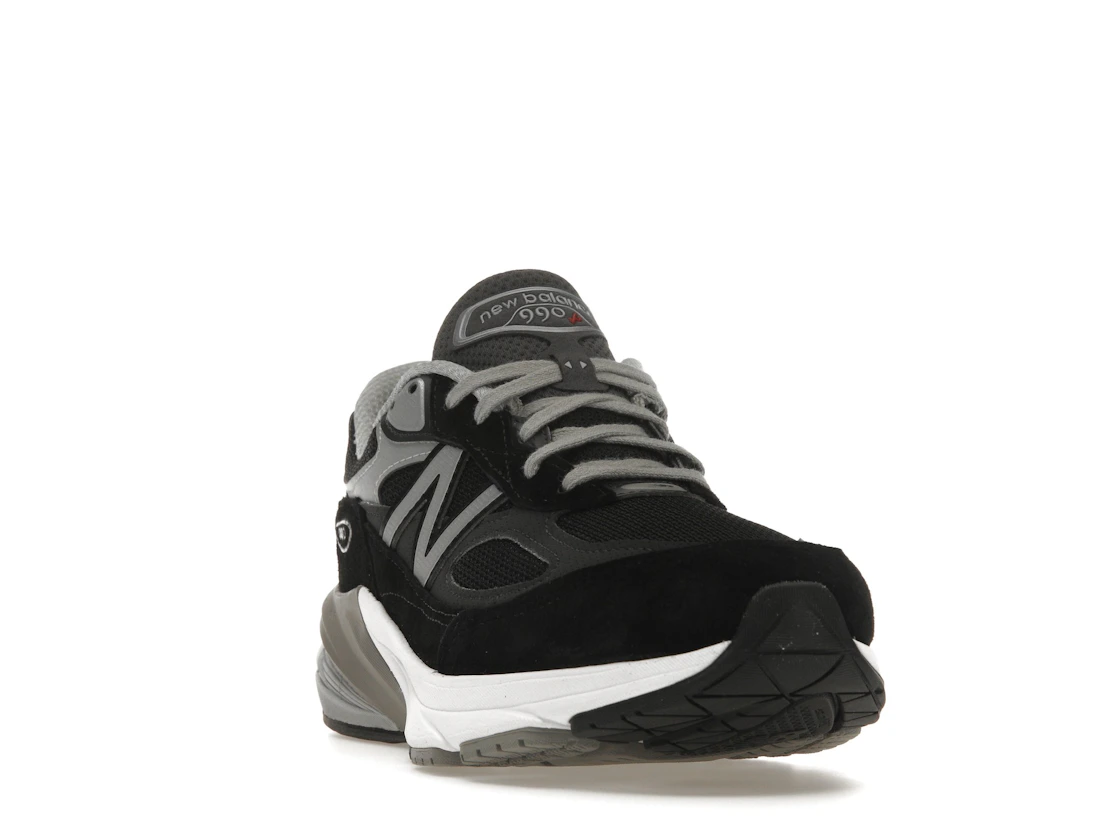 Vue 8 de New Balance 990v6 MiUSA Black Grey White