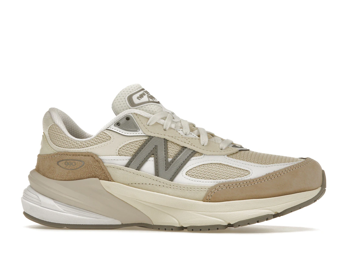 Vue 2 de New Balance 990v6 MiUSA Cream